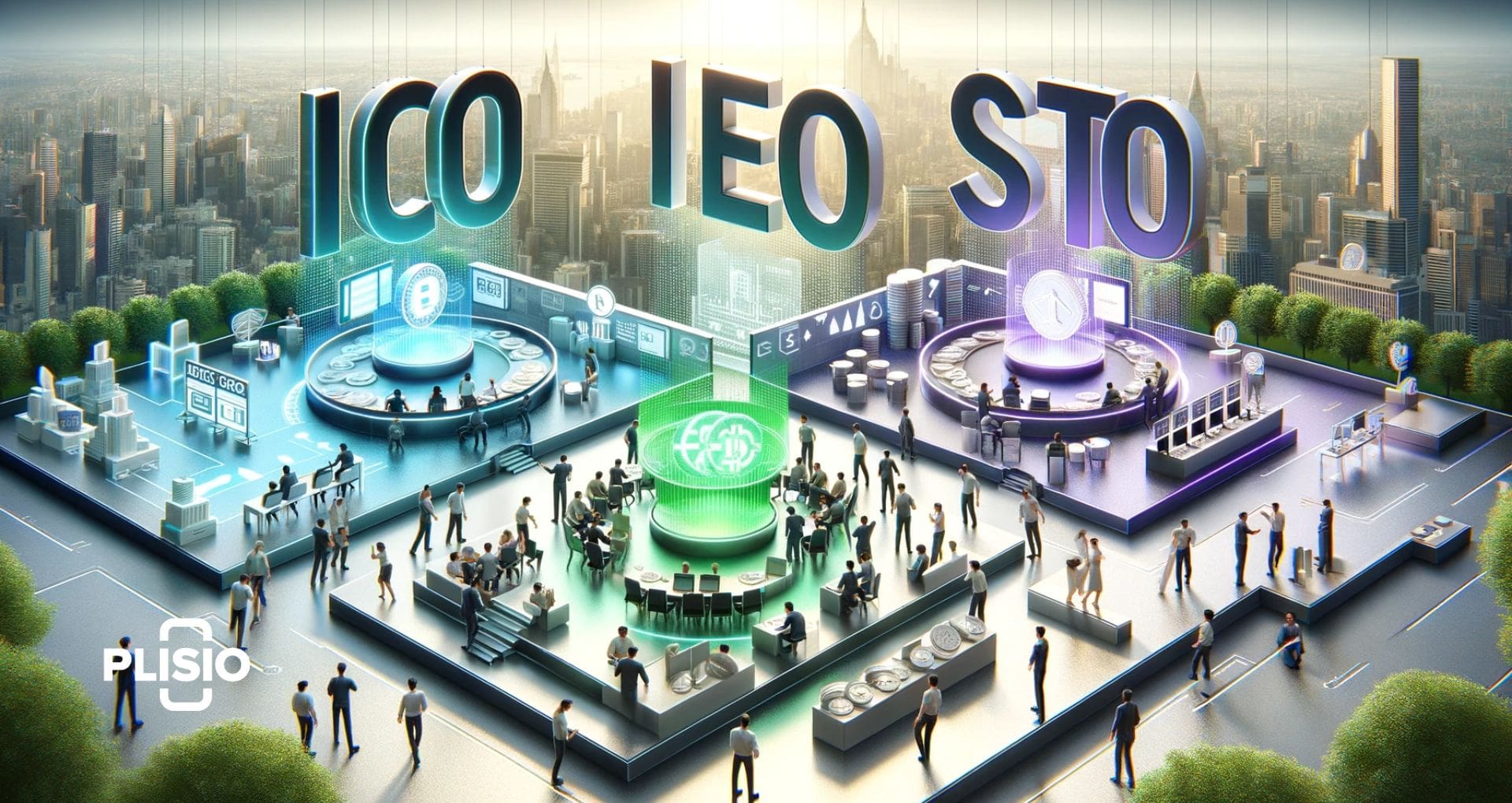 ICO、IEO 和 STO 之间有什么区别？